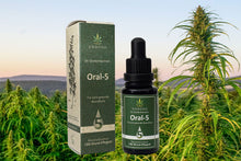 Laden Sie das Bild in den Galerie-Viewer, Oral-5, 20 ml Kosmetisches Mund-Pflegeöl mit 5% CBD
