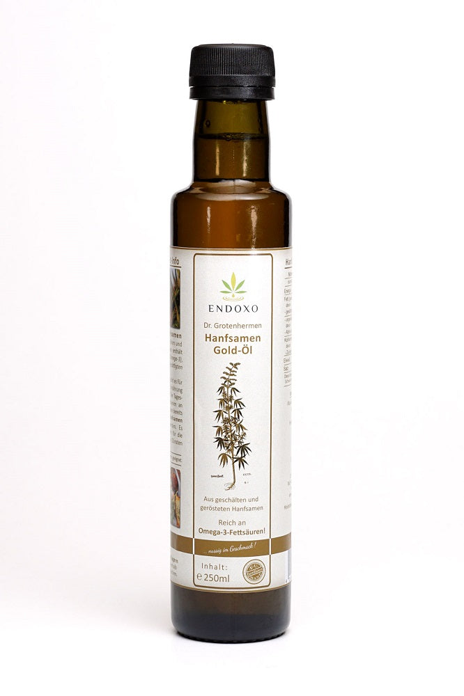 Hemp seeds gold oil 250ml 