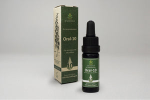 Oral-10, 10 ml Kosmetisches Mund-Pflegeöl mit 10% CBD